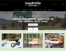 Tablet Screenshot of leadville.com